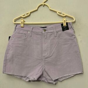 COPY - Silver Jeans Co lavender corduroy high rise eco friendly shorts Size 29 …